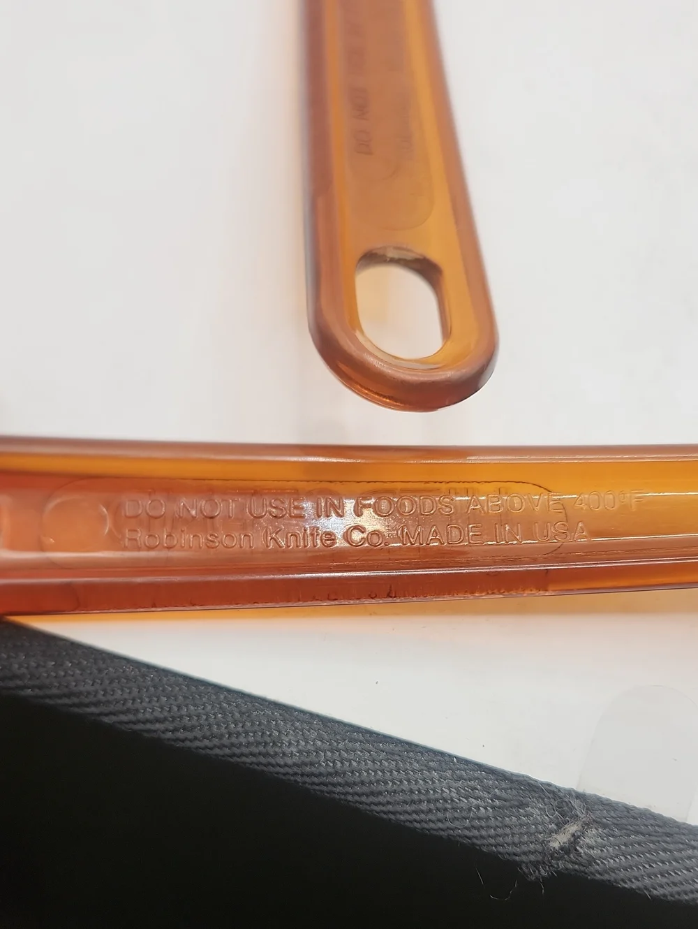 Vintage Ultratemp Amber Utensils Set 4 Piece USA Made